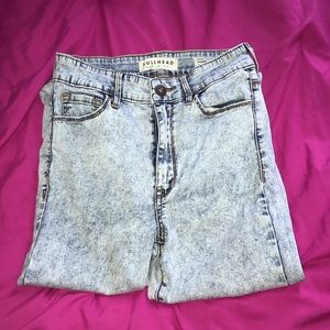 Bullhead acid wash jeans